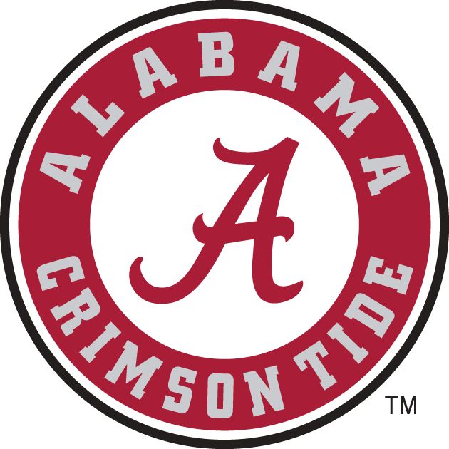 Alabama Crimson Tide logos iron-ons